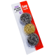 Burete de vase din inox Sano Sushi 3 buc